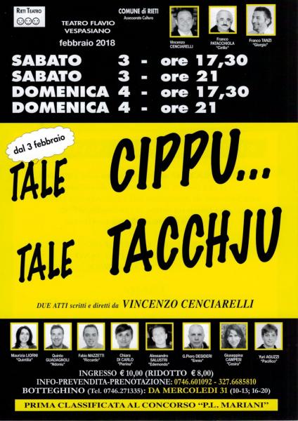 Tale CIPPU... Tale TACCHJU