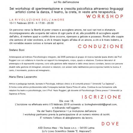La Rivoluzione dell'Amore