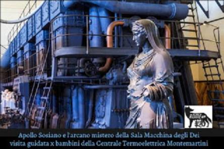 Visita guidata per bambini al Museo della Centrale Termoelettrica Montemartini, Roma