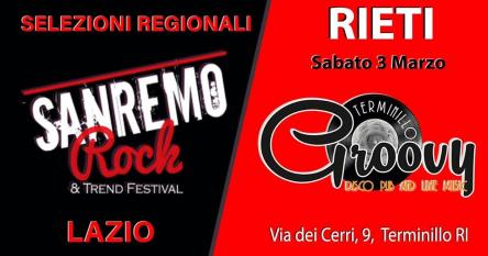 Le selezioni del Sanremo Rock, terza tappa per il Lazio