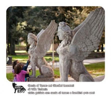 Caccia al Tesoro nei giardini incantati di Villa Torlonia e della Casina delle Civette