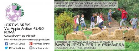 Bimbi in festa per la primavera - Domenica 18 marzo 2018