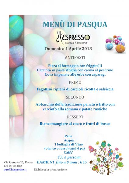 Pasqua da Hespresso