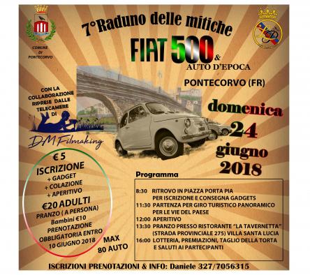 7°Raduno Fiat 500 e auto d'epoca