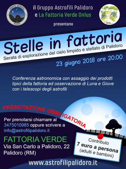 Stelle in fattoria