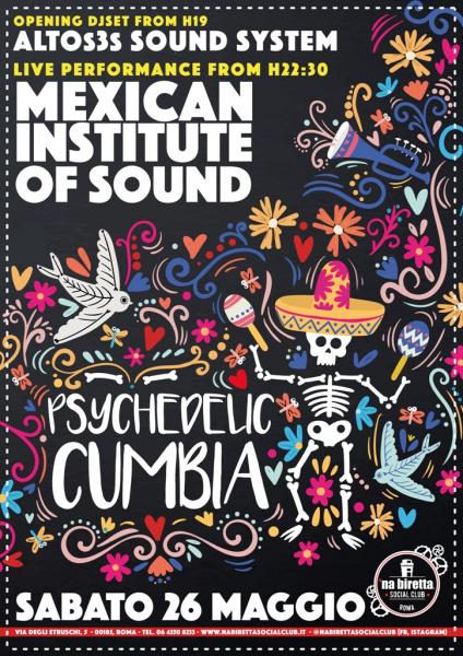 Mexican Institute of Sound dal vivo a Na Biretta Social Club