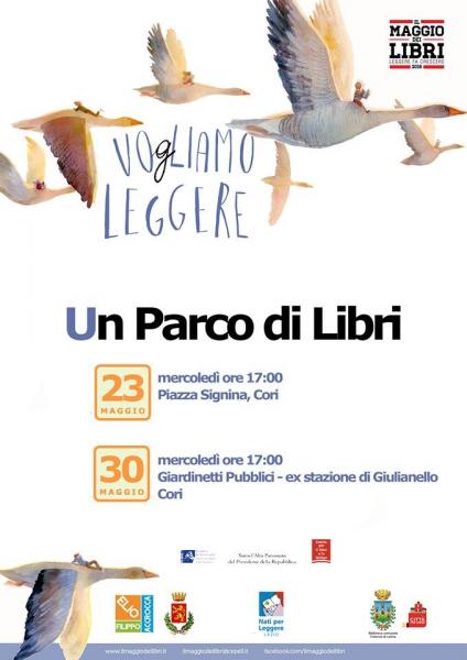 Nati per Leggere: a Cori e a Giulianello un Parco di Libri