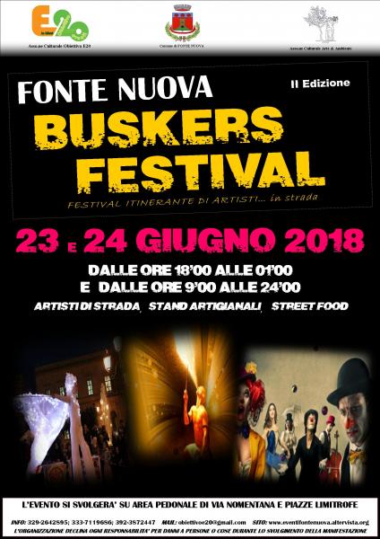 Fonte Nuova Buskers Festival, 2ª edizione