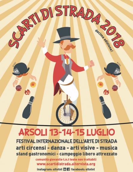 scARTI DI STRADA 2018 - X EDIZIONE