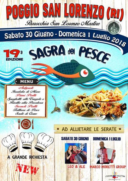 Sagra del Pesce - Poggio San Lorenzo (Ri)