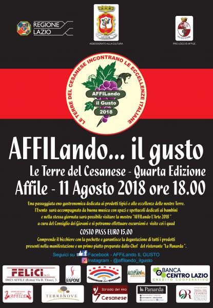 AFFILando il Gusto - 2018