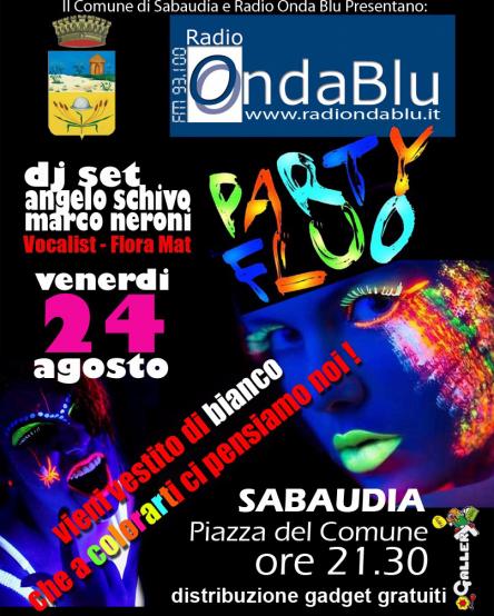 Party Fluo di Radio Onda Blu