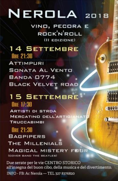 Nerola...vino, pecora e rock'n roll