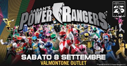 I Power Rangers a Valmontone