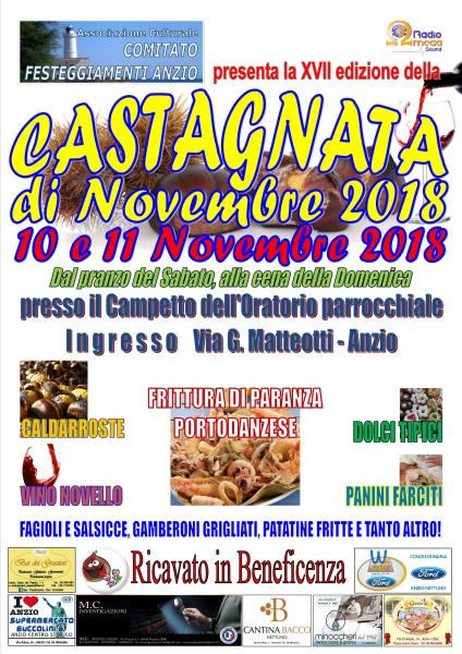 CASTAGNATA DI NOVEMBRE 2018