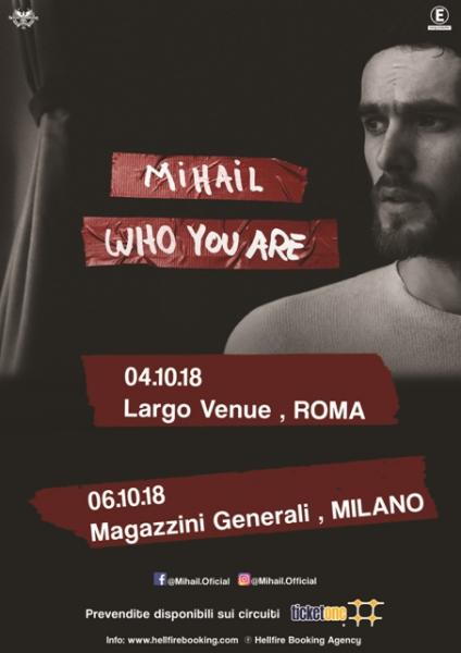 Mihail dal vivo a Largo Venue