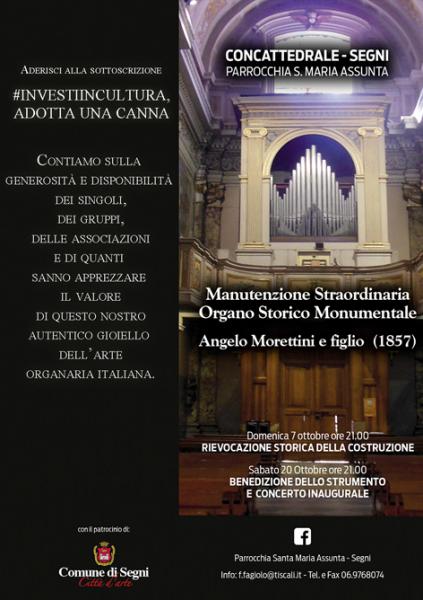 Manutenzione Organo Morettini