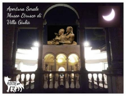 Apertura serale di Villa Giulia e delle collezioni del Museo Nazionale Etrusco - Visita guidata Roma