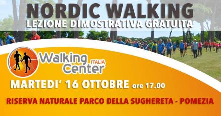 Nordic Walking alla Sughereta di Pomezia