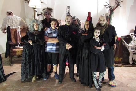 halloween con la famiglia addams