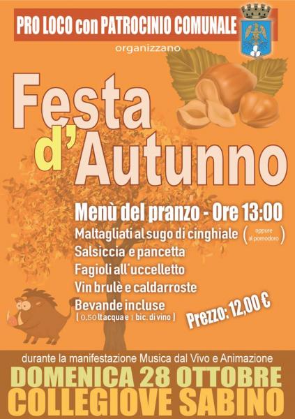 FESTA DELL'AUTUNNO