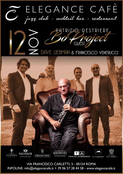 Il sax di Dave Liebman incontra il Patrizio Destriere BoProject