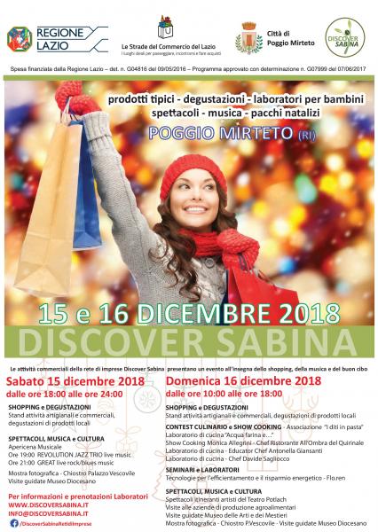 DISCOVER SABINA: shopping, musica e buon cibo