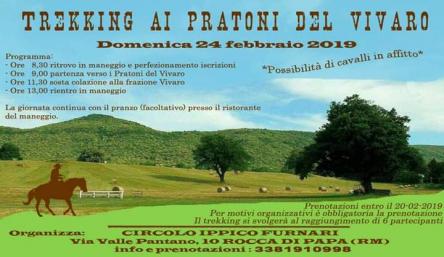 Trekking ai Pratoni del Vivaro