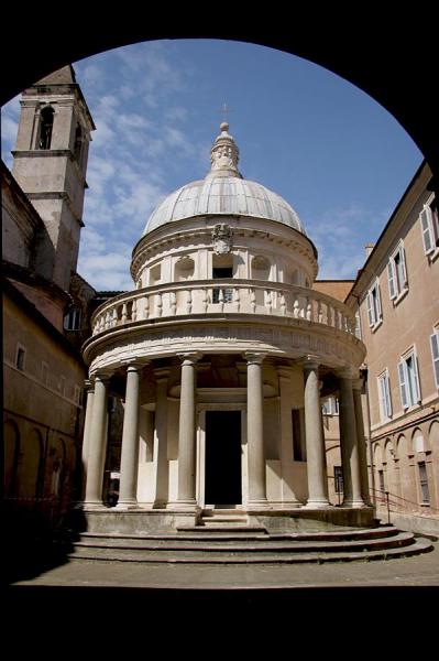 Visita Guidata, LA CHIESA DI S.PIETRO IN MONTORIO E IL TEMPIETTO DEL BRAMANTE