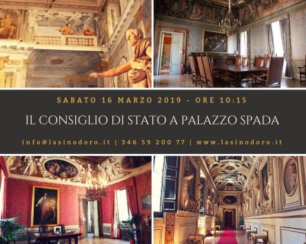 Il palazzo del Consiglio di Stato