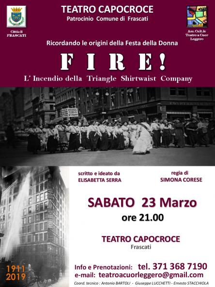 Fire! L'incendio della Tringle Shirtwaist Company