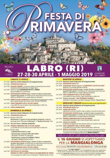 FESTA DI PRIMAVERA