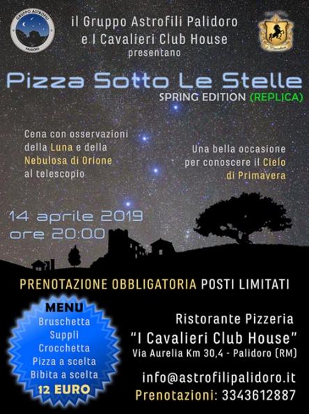 Pizza Sotto Le Stelle