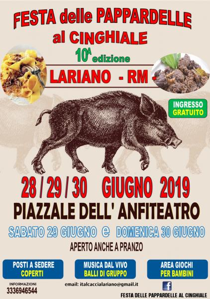 festa delle pappardelle al cinghiale