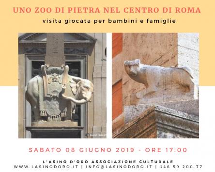 Uno “zoo di pietra” nel centro di Roma