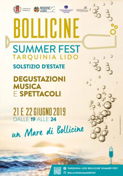 Tarquinia lido bollicine summer fest