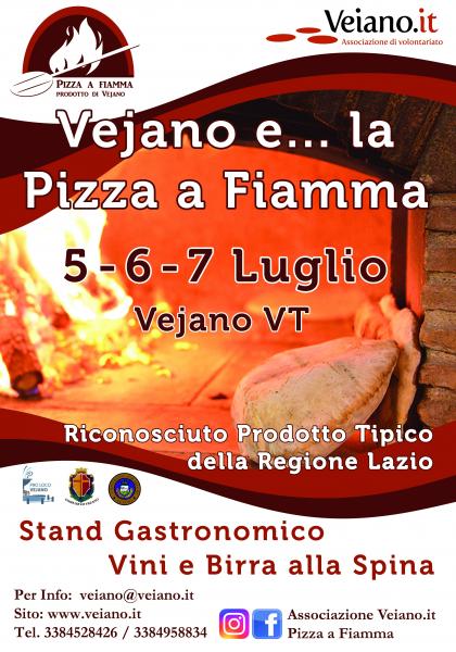 Vejano e... la Pizza a Fiamma