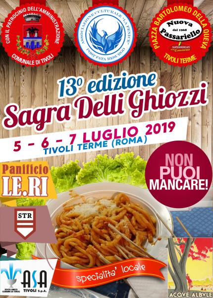 13^ Sagra delli Ghiozzi