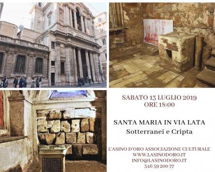 Sotterranei e cripta di Santa Maria in via Lata