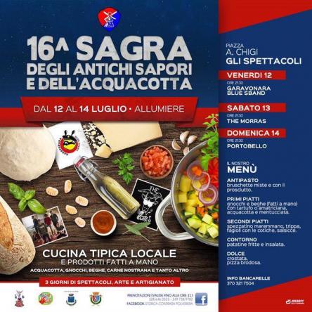 16° Sagra degli Antichi Sapori e dell' Acquacotta