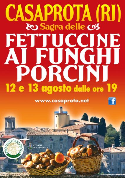 Sagra delle fettuccine ai funghi porcini