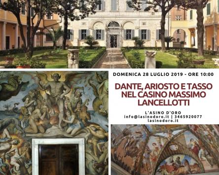 Dante, Ariosto e Tasso nel Casino Massimo Lancellotti