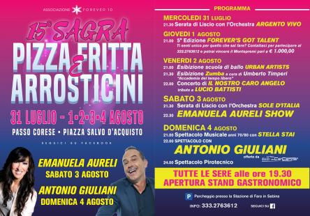 15° Sagra Pizza Fritta e Arrosticini