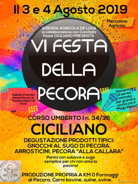 VI FESTA DELLA PECORA