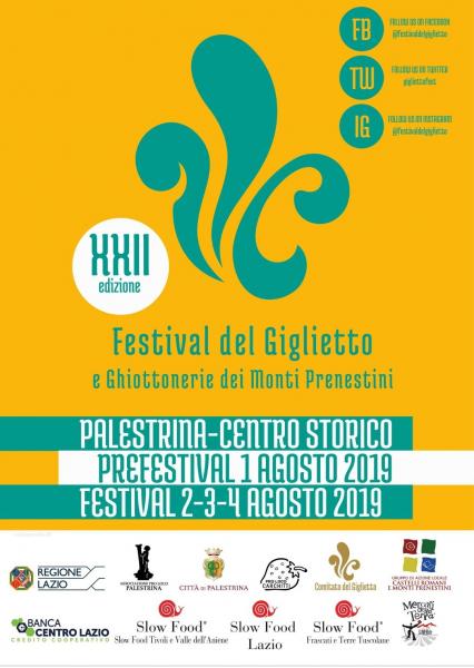 Festival del Giglietto e ghiottonerie dei Monti Prenestini