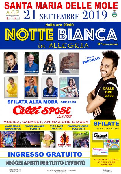 NOTTE BIANCA IN ALLEGRIA