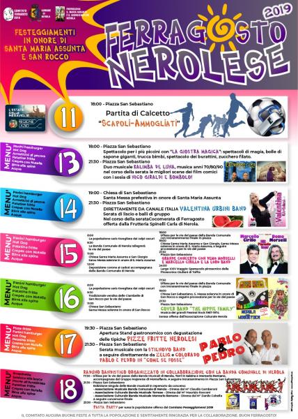 FERRAGOSTO NEROLESE 2019