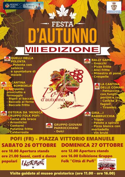 FESTA D'AUTUNNO 2019