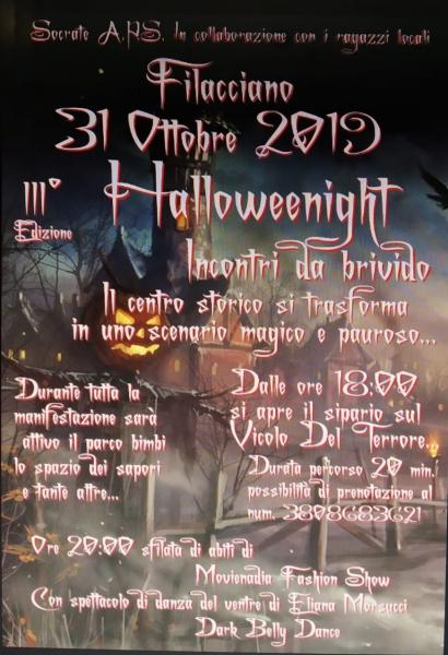 HALLOWEENIGHT   INCONTRI DABRIVIDO