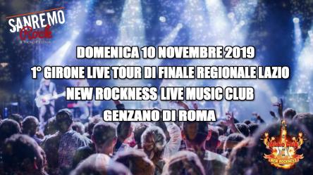 33° Sanremo Rock, 1° girone finale regionale Lazio